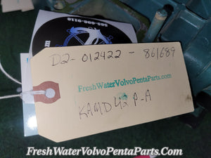 Volvo Penta Charge Air After Cooler KAMD42 P-A Compressor Pn/ 861654 861689 Diesel