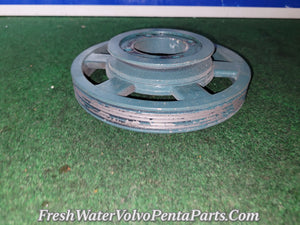 Volvo Penta KAMD42 P-A Water Pump Pulley Serpentine Style P/n 860454