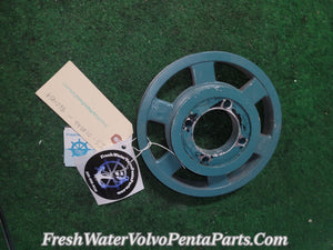 Volvo Penta KAMD42 P-A Water Pump Pulley Serpentine Style P/n 860454