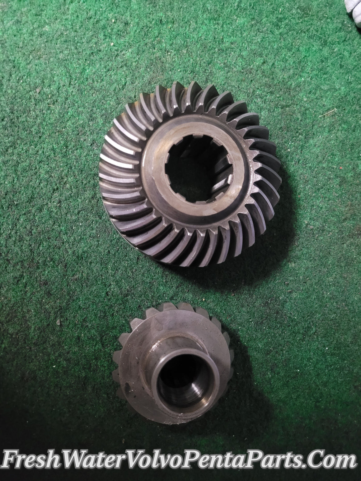 VOLVO PENTA 270 275 280 290 Sp-A V8 GEAR SET 1.61 TO 1 PN. 832624-2