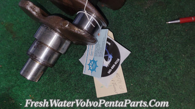 Volvo Penta 2.5L Forged Stroker Crankshaft & 86mm Rear