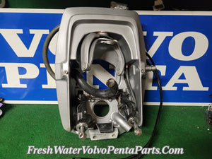 Volvo Penta Dp-E Transom Plate Rebuilt Trim Cylinders Helmet and Fork Assembly Big Pin
