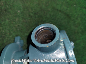Volvo Penta Rebuilt TAMD40 Raw Sea Water Pump New Impeller new Orings flawless Bearings