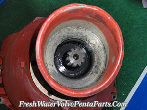 Volvo Penta  Bellhousing 853978 with 10 spline shaft Flawless Bearing FreshWater Low Hour