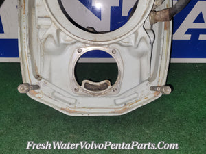 Volvo Penta Transom Plate Shield Fresh Water Beautiful condition Small Pin 290 Dp- Sp-A