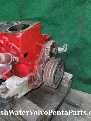 Volvo Penta B230 2.3L Short block 1992 Low hours 230 b b230 4 cylinder Rotating assembly