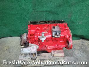 Volvo Penta B230 2.3L Short block 1992 Low hours 230 b b230 4 cylinder Rotating assembly