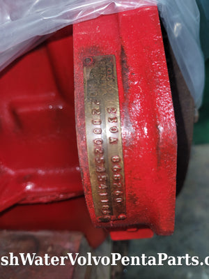 Volvo Penta B230 2.3L Short block 1992 Low hours 230 b b230 4 cylinder Rotating assembly
