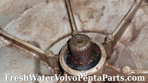 VOLVO PENTA REBUILT V8 V6 BELLHOUSING 835978 WITH 10 SPLINE SHAFT