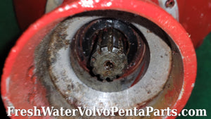 VOLVO PENTA REBUILT V8 V6 BELLHOUSING 835978 WITH 10 SPLINE SHAFT