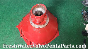 VOLVO PENTA REBUILT V8 V6 BELLHOUSING 835978 WITH 10 SPLINE SHAFT