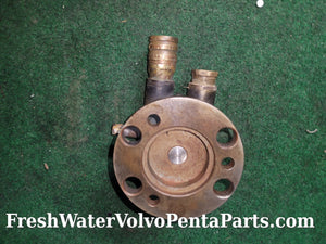 Volvo Penta raw water Pump Crank Mount 350 305 5.7L 5.0L  Good Impeller & Bearings