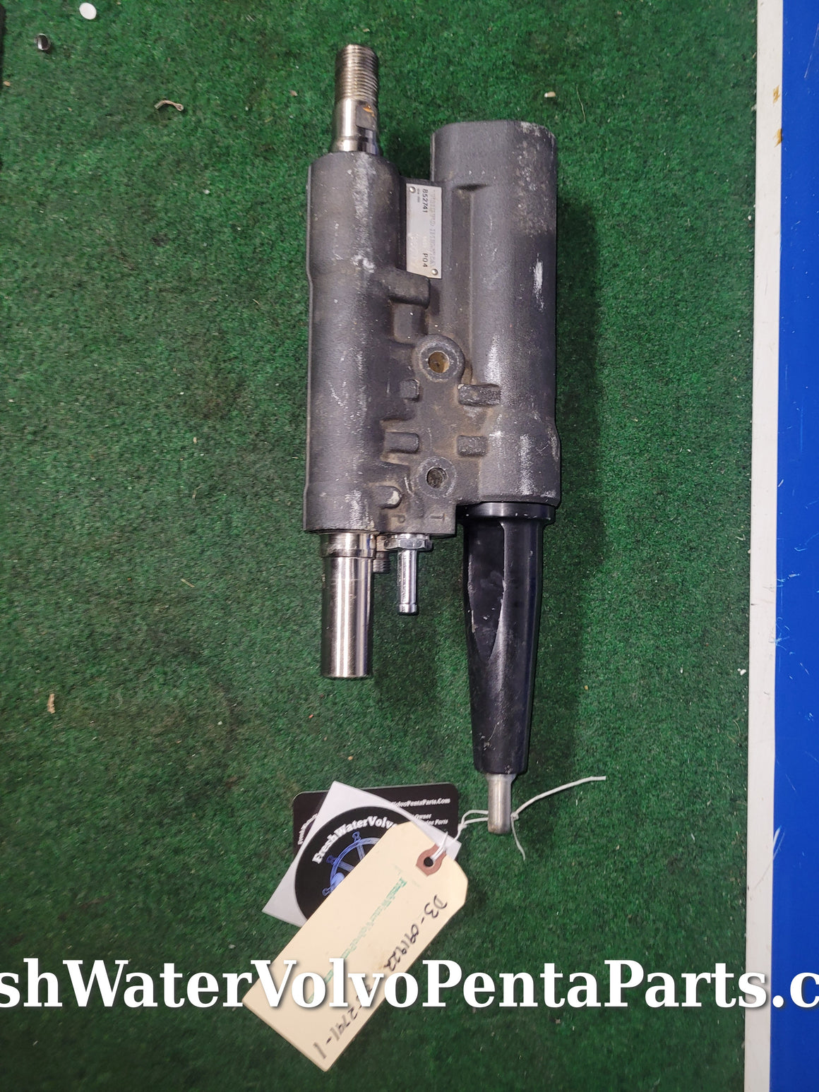 VOLVO PENTA REBUILT DP-A DP-B 290 POWER STEERING ACTUATOR ASSIST RAM 852741 $100 BUY BACK
