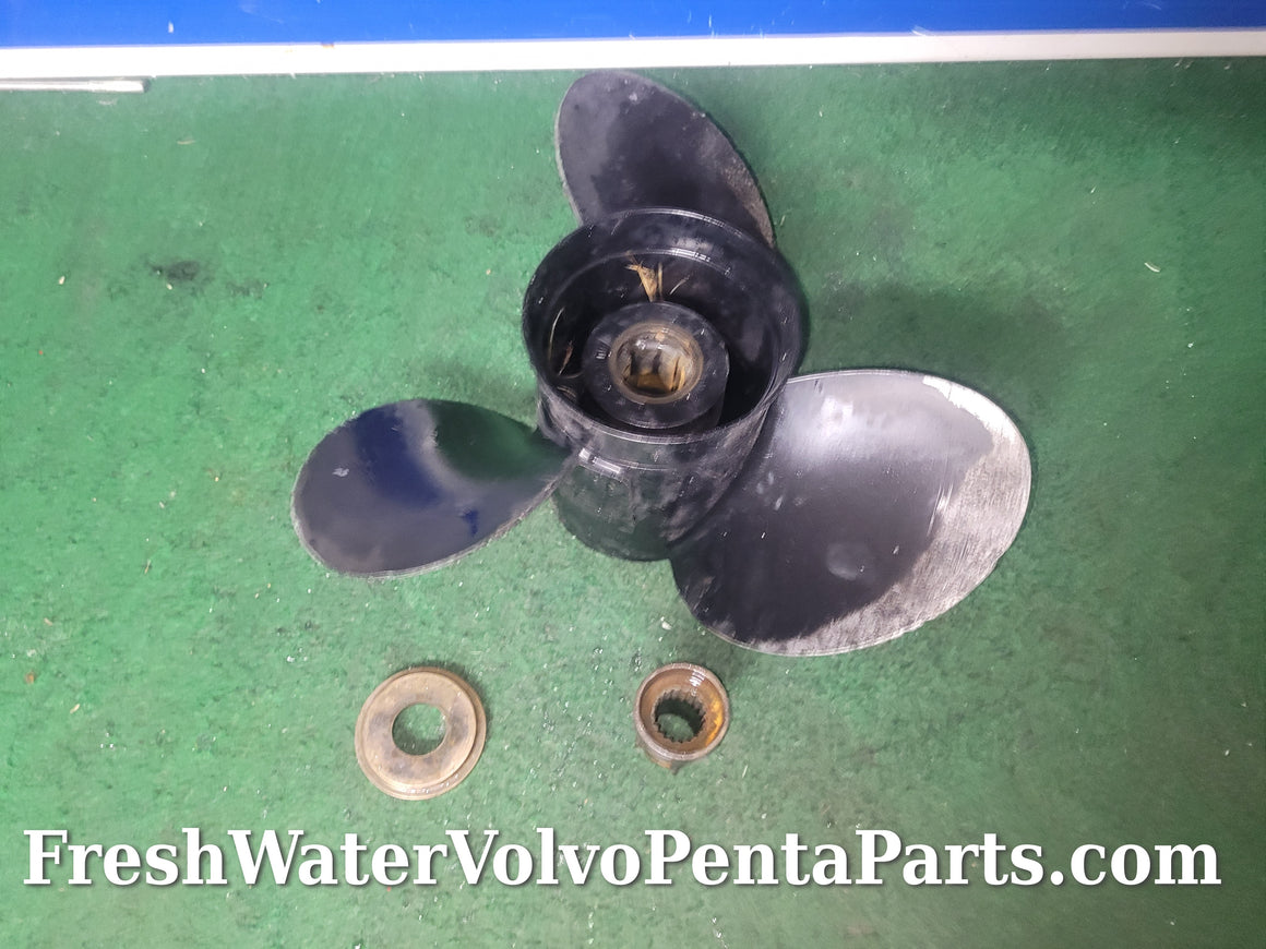 Volvo Penta Sx Prop Propeller 14.25 X 21 P Aluminum off 1997 Sx-c1 5.7L V8