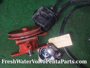 Volvo Penta 740 454 7.4L BBC Servo Power steering pump 856476 & Reservoir HP Hose