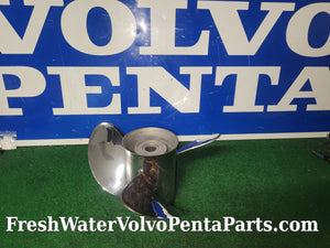 New Volvo Penta Brand Sx Stainless Steel prop Propeller  14 1/4 x 23 L P/N 3860717