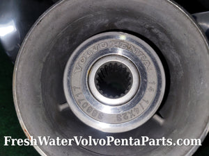 New Volvo Penta Brand Sx Stainless Steel prop Propeller  14 1/4 x 23 L P/N 3860717