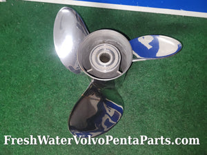 New Volvo Penta Brand Sx Stainless Steel prop Propeller  14 1/4 x 23 L P/N 3860717