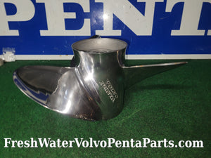 New Volvo Penta Brand Sx Stainless Steel prop Propeller  14 1/4 x 23 L P/N 3860717