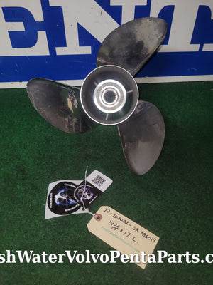 Volvo Penta Sx SX-M SX-M1  14 3/4 x 17 L Stainless Steel Propeller