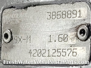 Volvo Penta Rebuilt SX-M V8 1.60 3868891 42021225576