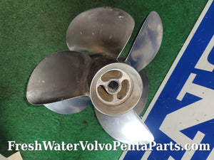 Volvo Penta Dual Prop DpSm Dp-SA DpS-A F5 stainless propellers 3851475 3851464