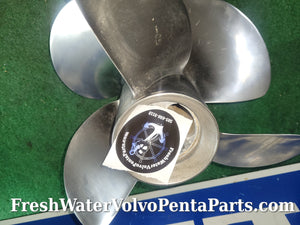 Volvo Penta Dual Prop DpSm Dp-SA DpS-A F5 stainless propellers 3851475 3851464