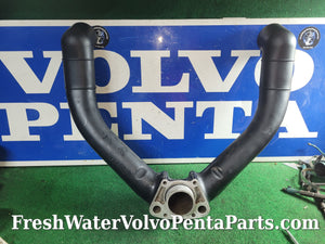 Volvo Penta Dp-C rare full height Y-Pipe 854742-1 