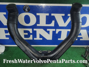 Volvo Penta Dp-C Dp-D-Dp-E GM V8 V6 Y-Pipe exhaust collector 854742-1 Full Height