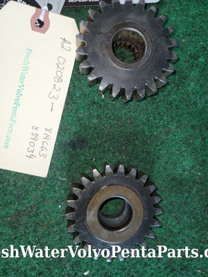 Volvo Penta Speedmaster 270E 280E lower unit top gears 814663 and 839034