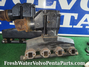 Volvo Penta Ford 3850456 3852346 5.0L 5.8L exhaust manifolds