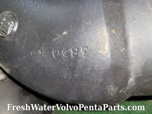 Volvo Penta exhaust Elbows and hoses Ford 3850213 excellent condition no rot
