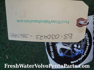 Volvo Penta DP-C C1 Rebuilt Resealed duoprop outdrive lower gear unit 1.95 V8 gear ratio