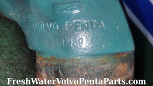 Volvo Penta exhaust mixing elbow pipe p/n 861289 exhaust pipe Elbow