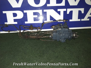 Volvo Penta TAMD40 B Fuel Injection Pump with Fuel lines 867739 ,867756, 867766