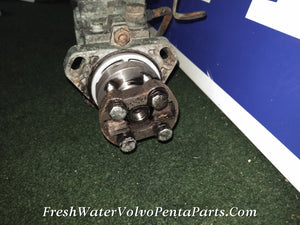VOLVO PENTA TAMD40 B FUEL INJECTION PUMP WITH FUEL LINES 867739 ,867756, 867766