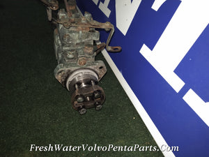 VOLVO PENTA TAMD40 B FUEL INJECTION PUMP WITH FUEL LINES 867739 ,867756, 867766